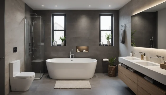 Baignoire et douche pour petite salle de bain : aménager un havre de bien-être